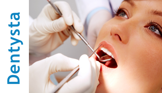 Doświadczony dentysta w pracy nad doskonałym uśmiechem pacjenta.